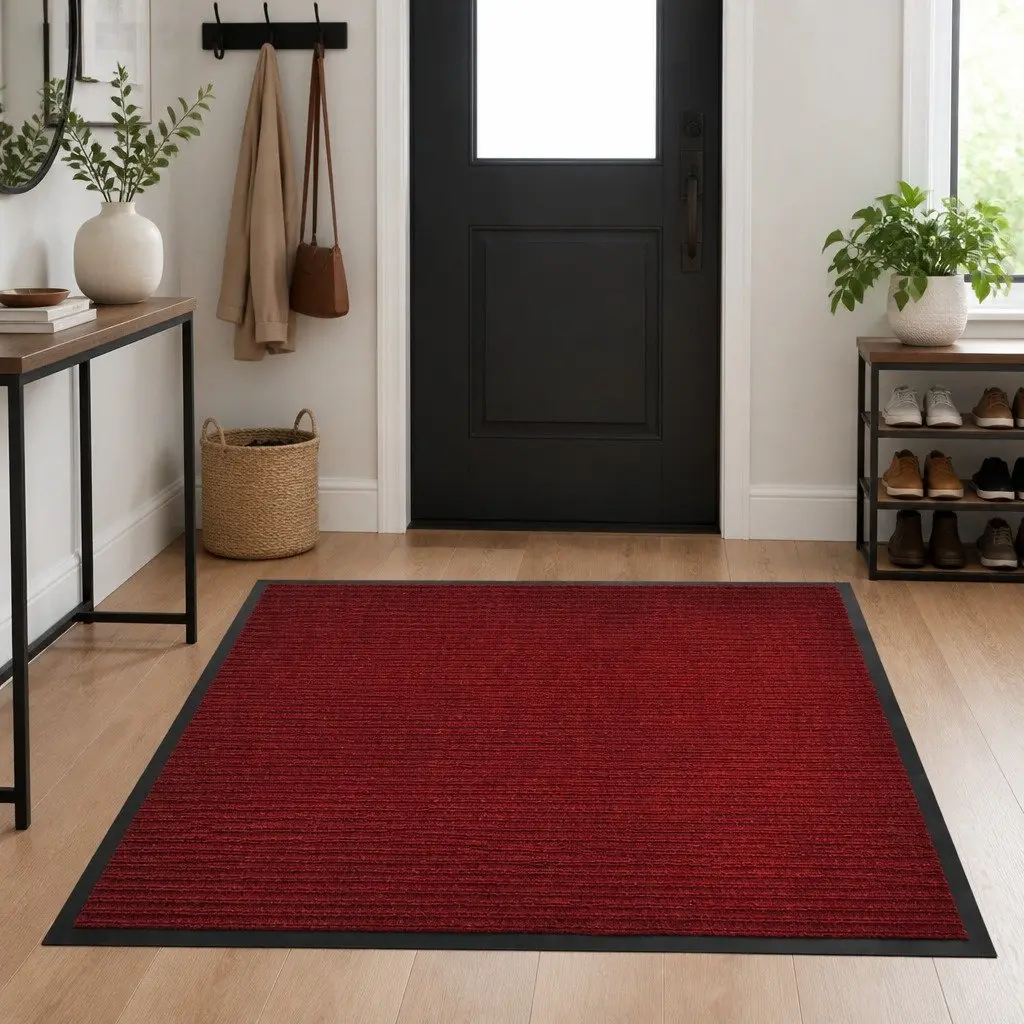 Door Mat 90 x 60 cm Non-Slip PVC Indoor Outdoor Floor Protection