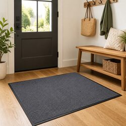 Grey Door Mat 120 x 180 cm – Elevate Your Entryway