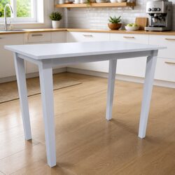 Enhance Your Space with a Sleek White Bar Table