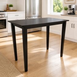 Elevate Your Space with a Sleek Brown Bar Table
