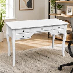 Elegant Wooden French Desk: Elevate Your Office Space