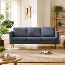 Enhance Your Living Space with a Comfortable Grey Sofa