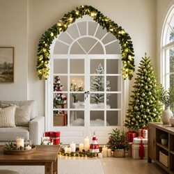 Enhance Your Space with a 20m Green Christmas Garland