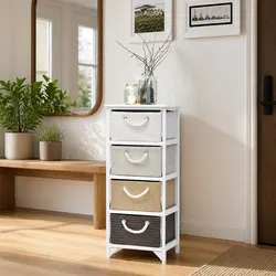 Enhance Your Space with a Stylish 4-Drawer Cabinet