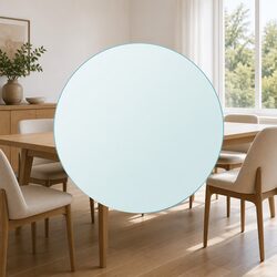 Stylish 900mm Round Tempered Glass Table Top for Your Space