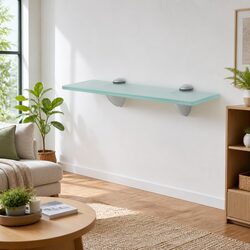 Enhance Your Space with a 30x10 cm Floating Glass Shelf