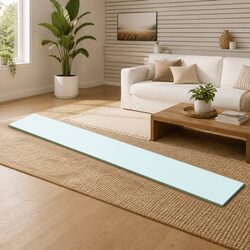 Elevate Your Space with a Clear Glass Wall Shelf 100x15cm
