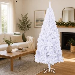 Elevate Your Holiday Decor with a 240cm White Christmas Tree