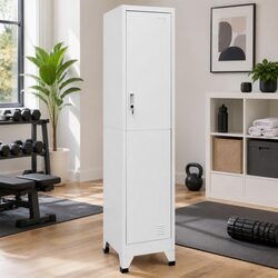 Versatile Grey Locker Cabinet for Enhanced Organization