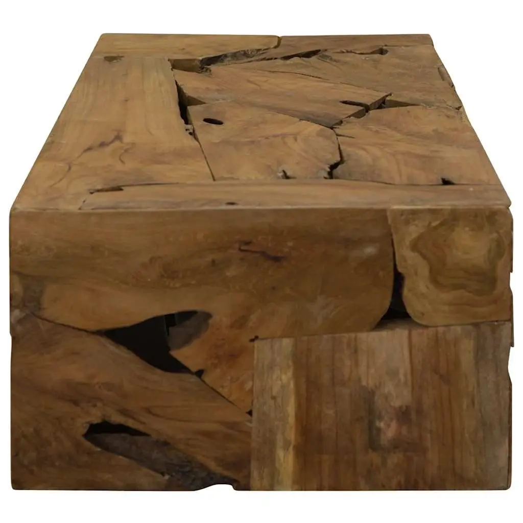 Coffee Table 90x50x30 cm Brown Handmade Pre-Assembled Living Room Furniture