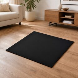Elevate Your Space with a 700x700mm Black Glass Table Top
