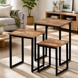 Enhance Your Living Space with a Nesting Coffee Table Set