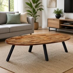Elevate Your Living Space with an Oval Coffee Table