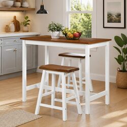 Brown Wood Bar Set: Elevate Your Dining Experience