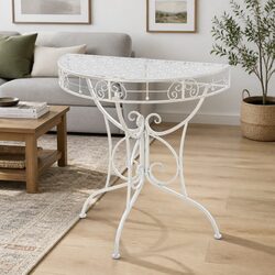 Elegant Half Round Table to Enhance Your Living Space
