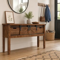 Enhance Your Space with a Rustic Vintage Console Table