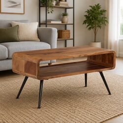Elevate Your Living Space with an Acacia Wood Coffee Table