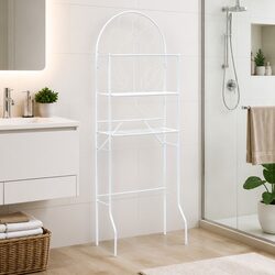 Elevate Your Bathroom with This Stylish Storage Rack