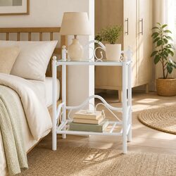 Elevate Your Bedroom with This Chic Bedside Table