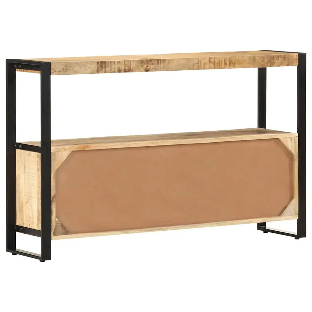Side Cabinet 120x30x75 cm Solid Mango Wood Brown Storage Furniture