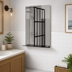 Elevate Your Space with a 40x60cm Wall Mirror with Shelf
