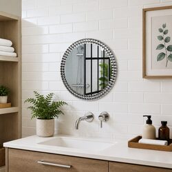 Elevate Your Space with a 40cm Round Wall Mirror