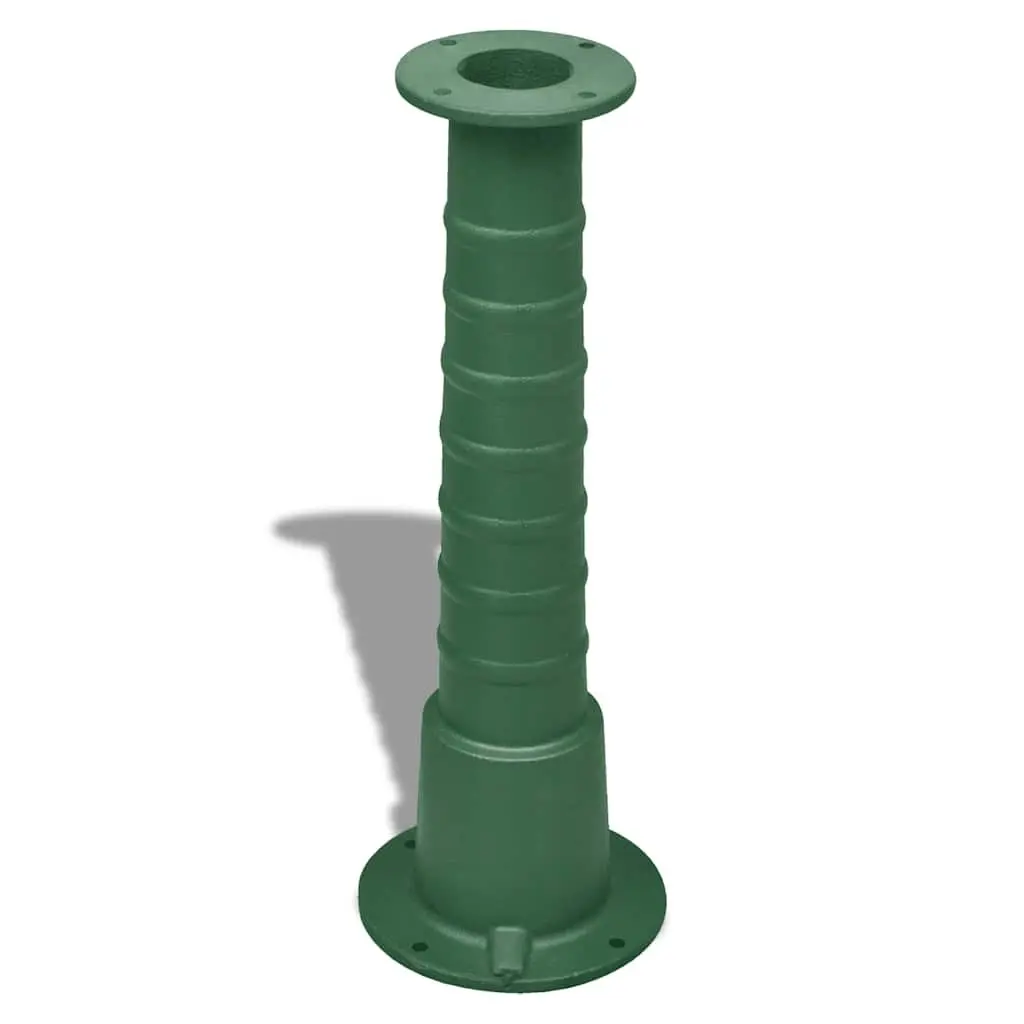Hand Water Pump with Stand 8M Deep Cast Iron Green