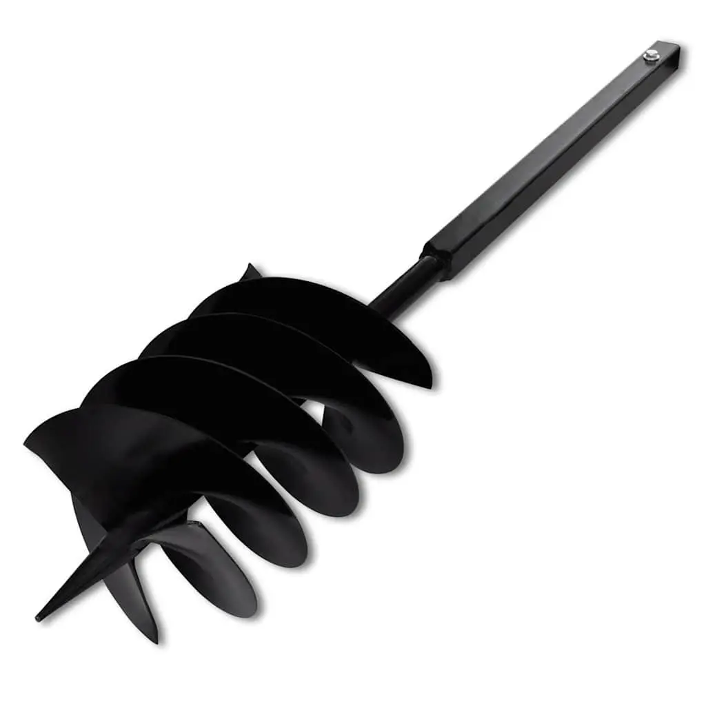Ground Drill 200mm with Handle 13m Extension Tubes Ergonomic Soil Auger Gardening Tool