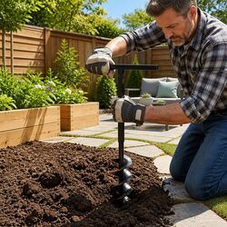 Transform Your Garden with Our 80mm Ground Drill Auger