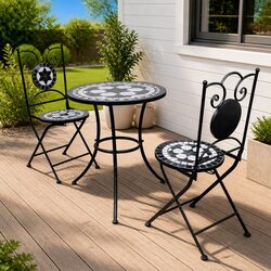 3 Piece Outdoor Bistro Set for Stylish Patios