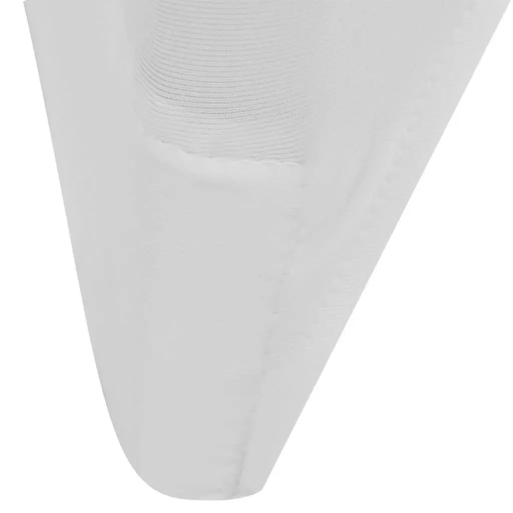 Stretch Chair Covers White 100 Piece Stretchable Fabric for Weddings Banquets Events