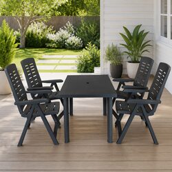 Transform Your Outdoor Space with This 5 Piece Dining Set