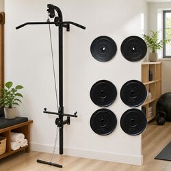 Space-saving Power Tower for Enhanced Home Workouts