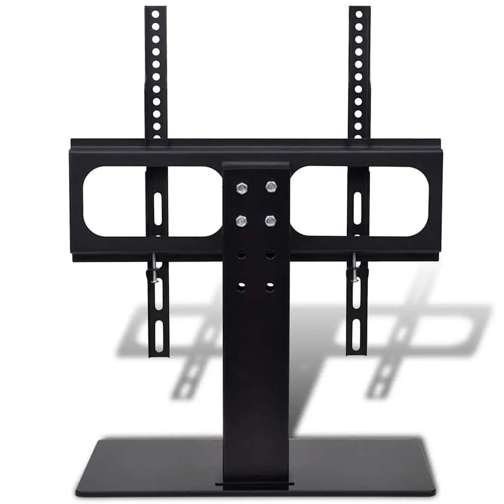 TV Bracket Stand Base 23"-55" Tempered Glass for Flat Screen Monitor Desktop Display Mount