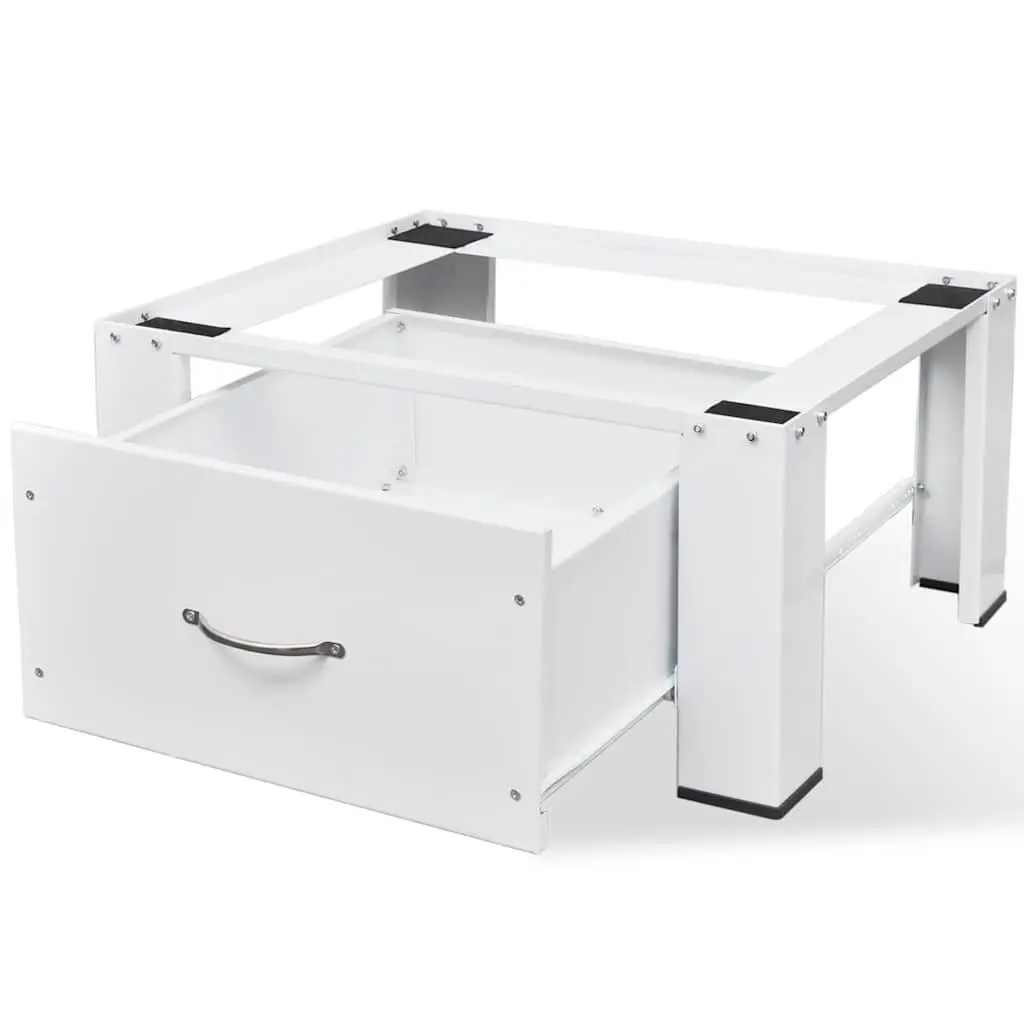 Washing Machine Pedestal Riser with Storage Drawer Laundry Appliance Stand