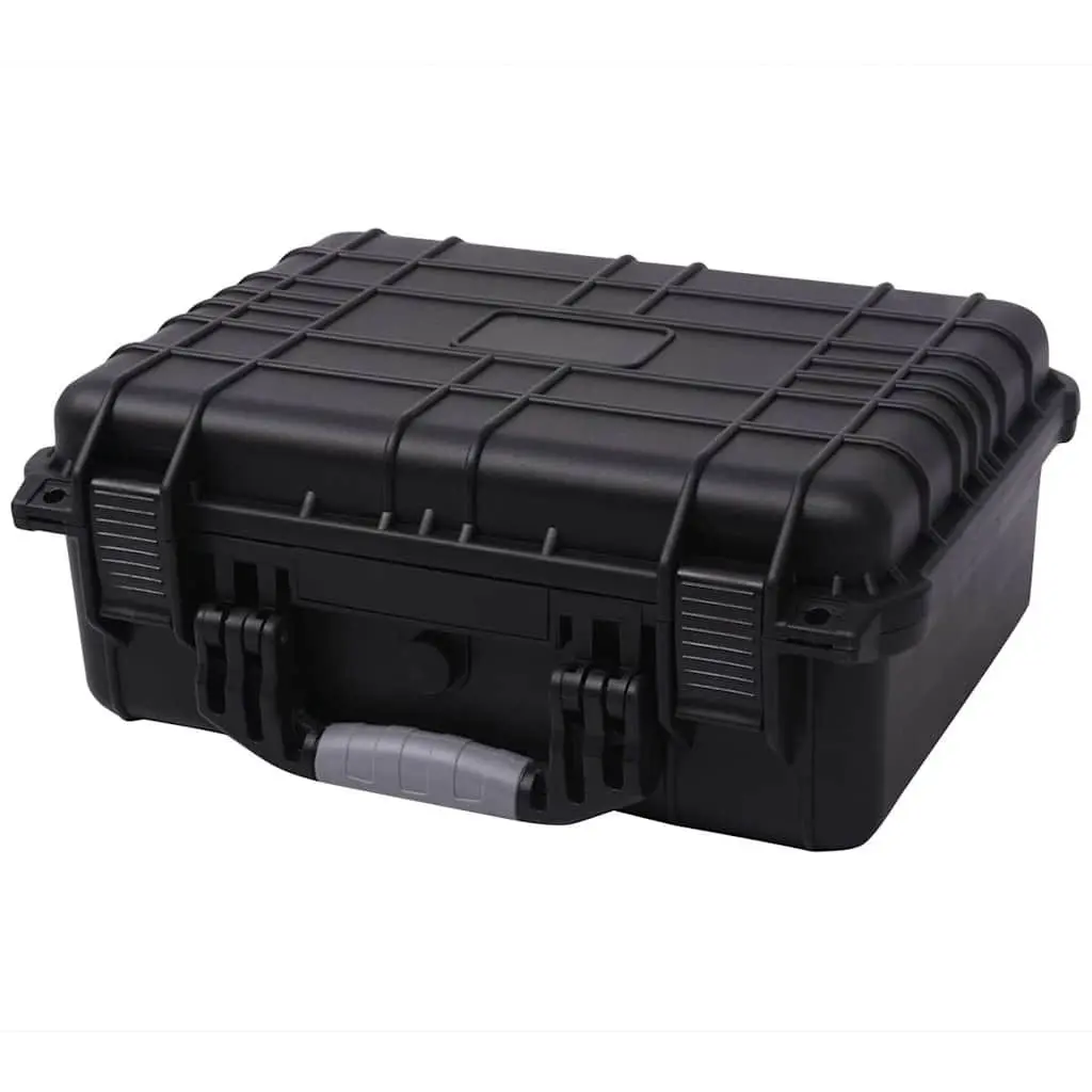 Protective Equipment Case Black Hard Case Lightweight Durable Watertight Seal Customizable Foam Inserts