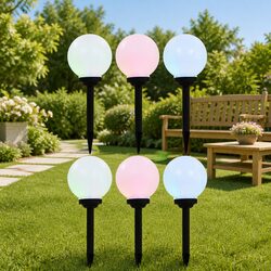 Elevate Your Outdoor Space with 6 Solar LED Lamps