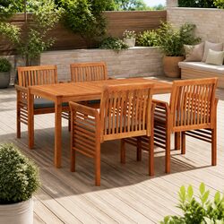 Enhance Your Outdoor Space with a 5 Piece Dining Set