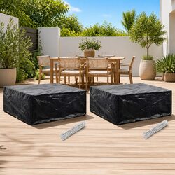 Elevate Your Outdoor Space with Black Furniture Covers 250x210x90 cm