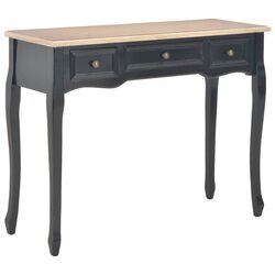 Compact Black Dressing Table for Enhanced Living Spaces