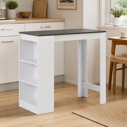 Enhance Your Space with a Compact Bar Table and Shelf