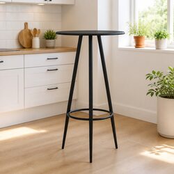 Elevate Your Dining Experience with a Black Bar Table