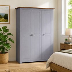 Stylish 3-Door Wardrobe for Organised Living