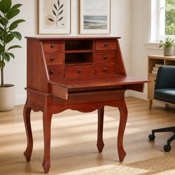 Enhance Your Workspace with This Elegant Secretary Desk