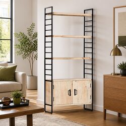 Elevate Your Space with a 4-Tier Bookcase
