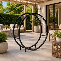Elevate Your Living Space with a Stylish Firewood Rack