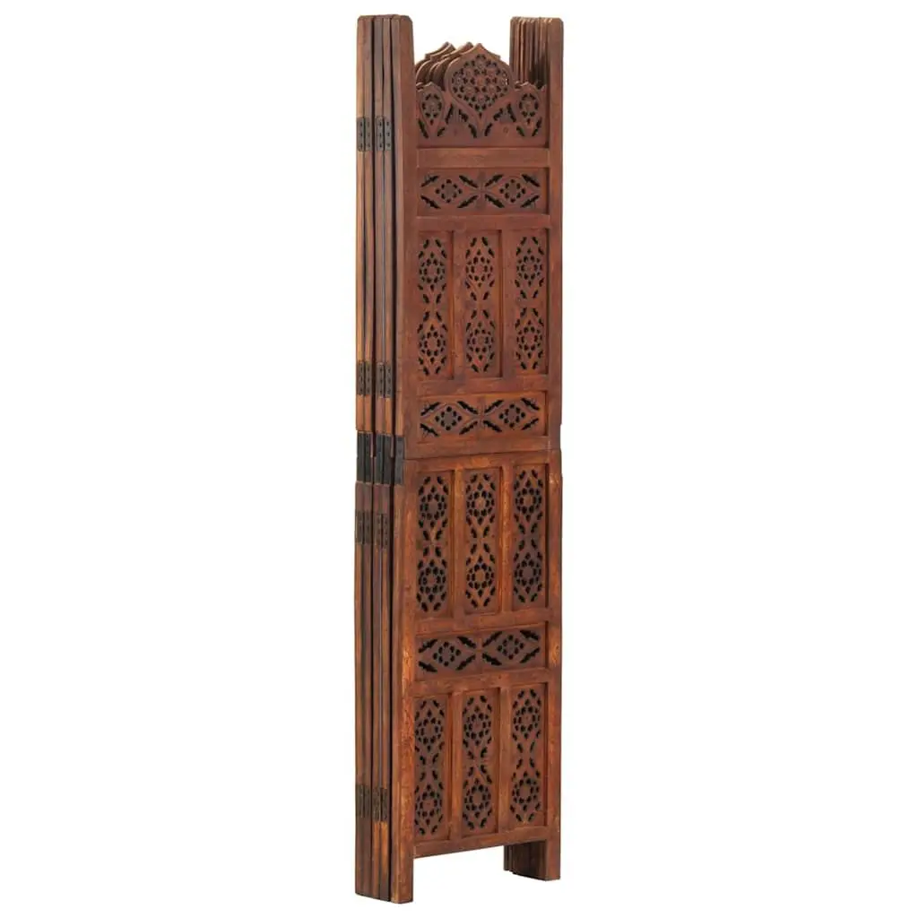 Brown Wooden Room Divider