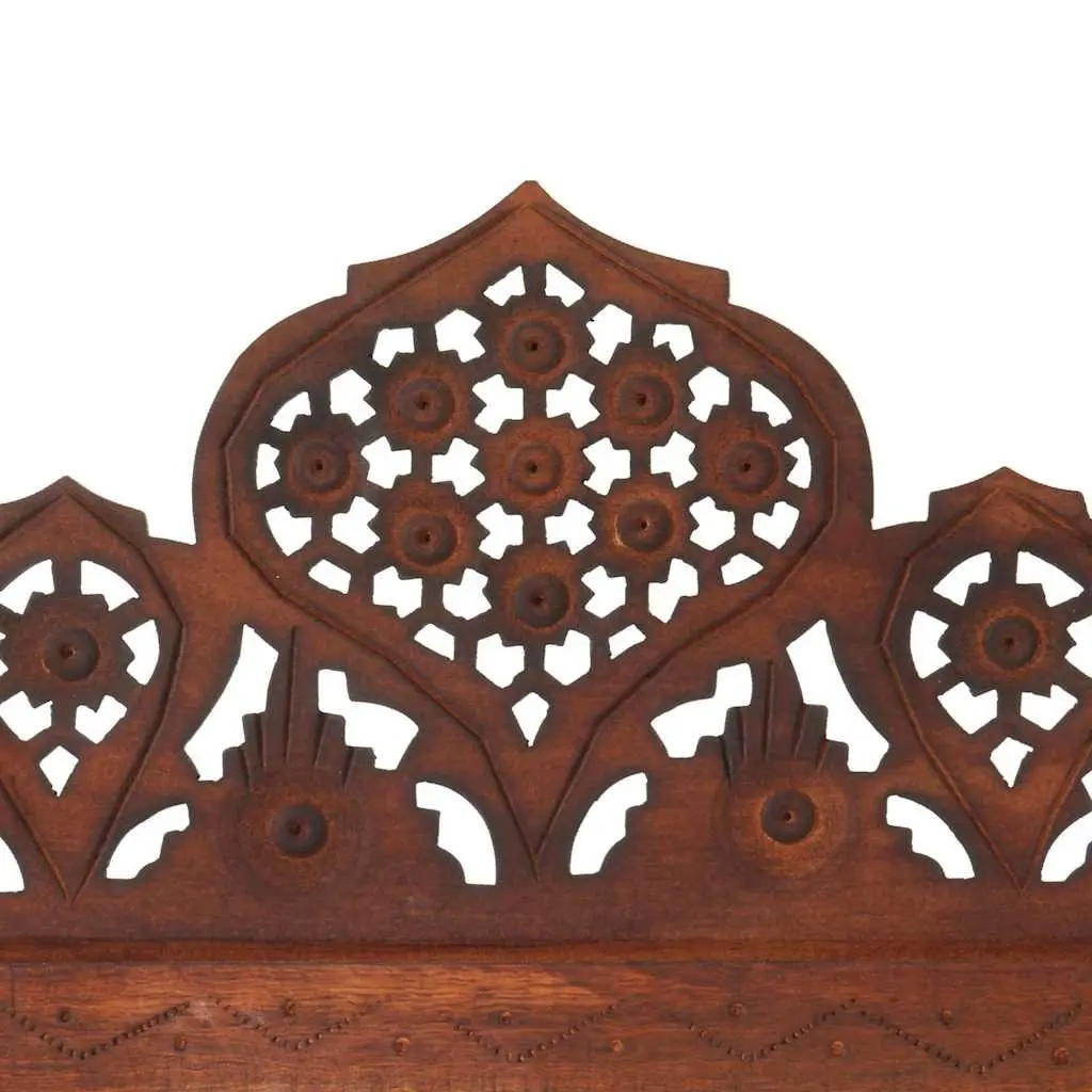 Brown Wooden Room Divider