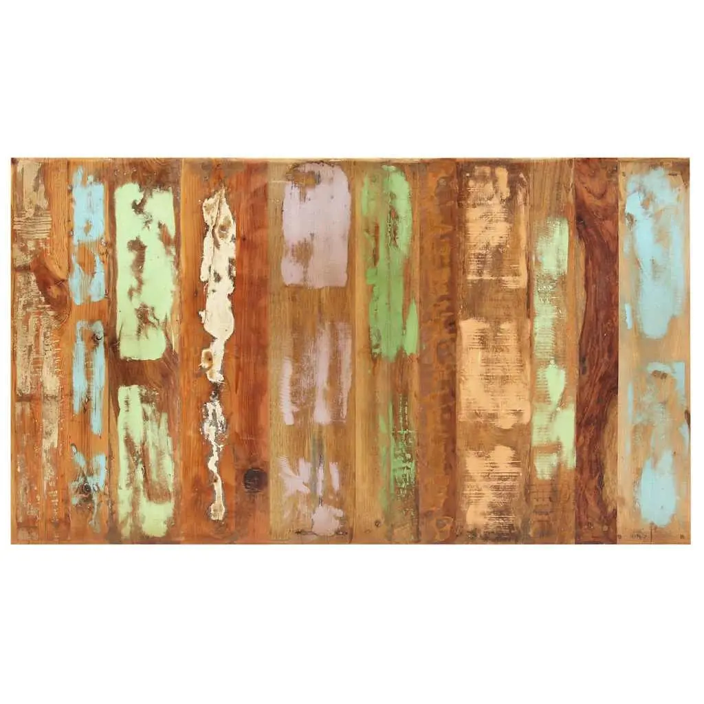Dining Table 160x80x76 cm Solid Reclaimed Tropical Wood Antique Style