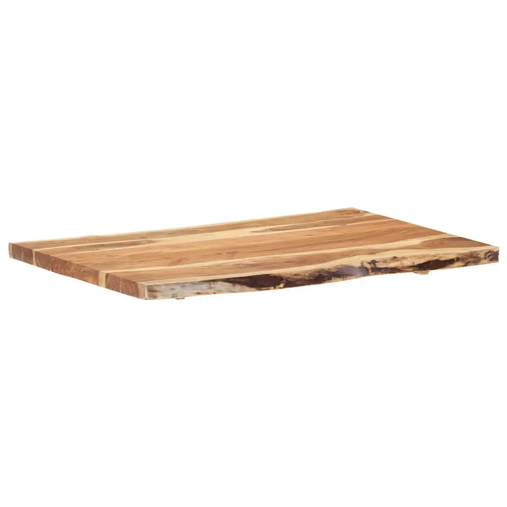 Solid Acacia Wood Live Edge Top